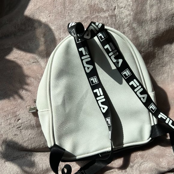 Mini White Fila Backpack - Picture 8 of 10